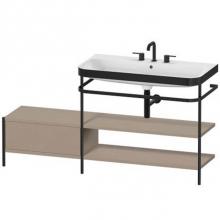 Duravit HP4748T7575 - Duravit Happy D.2 Plus C-Bonded Set With Metal Console  Linen