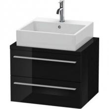 Duravit XL540504040 - Duravit X-Large Vanity Unit for Console  Black High Gloss