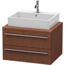 Duravit XL541601313 - Duravit X-Large Vanity Unit for Console  American Walnut