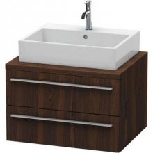 Duravit XL541606969 - Duravit X-Large Vanity Unit for Console  Brushed Walnut