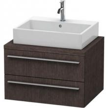 Duravit XL541607272 - Duravit X-Large Vanity Unit for Console  Brushed Dark Oak