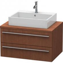 Duravit XL541701313 - Duravit X-Large Vanity Unit for Console  American Walnut