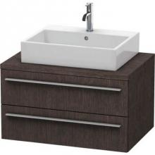 Duravit XL541707272 - Duravit X-Large Vanity Unit for Console  Brushed Dark Oak