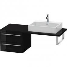 Duravit XL543704040 - Duravit X-Large Vanity Unit for Console  Black High Gloss