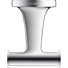Duravit 0099301000 - Starck T Towel Hooks Chrome