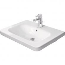 Duravit 23206500301 - DuraStyle Vanity Sink White with WonderGliss
