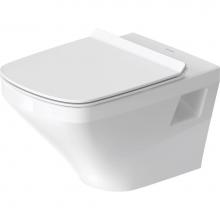 Duravit 25380900921 - DuraStyle Wall-Mounted Toilet White with WonderGliss