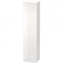 Duravit DS1229L0718 - Duravit DuraStyle Tall Cabinet Concrete Gray|White