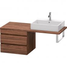 Duravit DS533802121 - Duravit DuraStyle Low Cabinet for Console  Dark Walnut