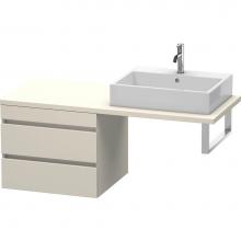 Duravit DS533809191 - Duravit DuraStyle Low Cabinet for Console  Taupe Matte
