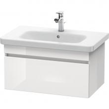 Duravit DS638100943 - Duravit DuraStyle One Drawer Wall-Mount Vanity Unit Light Blue|Basalt