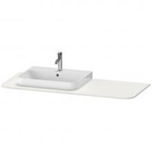 Duravit HP031KL3939 - Happy D.2 Plus Console with One Sink Cut-Out Nordic White