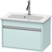 Duravit KT642200909 - Duravit Ketho Vanity Unit Wall-Mounted  Light Blue Matte