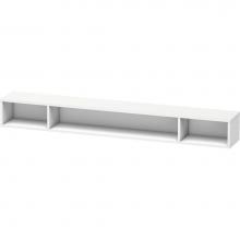 Duravit LC120101818 - L-Cube Wall Shelf with Three Compartments White