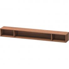 Duravit LC120107979 - L-Cube Wall Shelf with Three Compartments Walnut