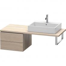 Duravit LC583703131 - Duravit L-Cube Low Cabinet for Console  Pine Silver
