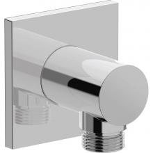 Duravit UV0630025U00 - Square Wall Outlet Chrome