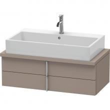 Duravit VE560804343 - Duravit Vero Two Drawer Vanity Unit For Console Basalt