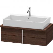 Duravit VE560805353 - Duravit Vero Two Drawer Vanity Unit For Console Chestnut Dark