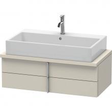 Duravit VE560809191 - Duravit Vero Two Drawer Vanity Unit For Console Taupe