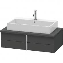 Duravit VE561904949 - Duravit Vero Two Drawer Vanity Unit For Console Graphite