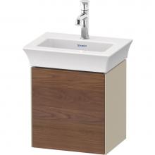 Duravit WT4240L77H3 - White Tulip Wall-Mounted Vanity Unit American Walnut