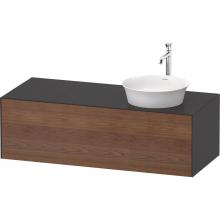 Duravit WT4977R7758 - White Tulip Wall-Mounted Vanity Unit American Walnut