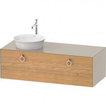 Duravit WT4982LH560 - White Tulip Wall-Mounted Vanity Unit Natural Oak