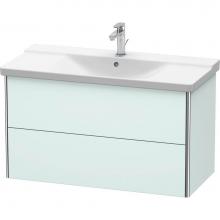 Duravit XS418200909 - Duravit XSquare Vanity Unit Wall-Mounted  Light Blue Matte