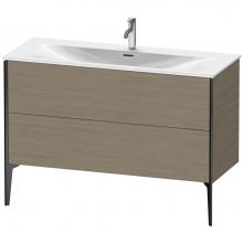 Duravit XV43040B235 - XViu Two Drawer Floorstanding Vanity Unit Oak Terra