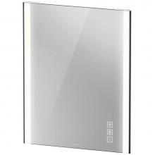 Duravit XV70410B2B26000 - XViu Icon Version Mirror with Lighting Black