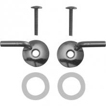 Duravit 0061121094 - Hinge Set for Seat and Cover without Soft Closure Stainless Steel