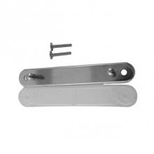 Duravit 0061491000 - Hinge Panel for Seat and Cover Foster 0062790000, Stainless Steel