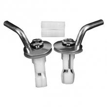 Duravit 0061611000 - Hinge Set for Seat and Cover without Soft Closure, Stainless Steel