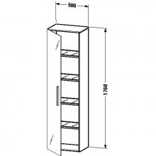Duravit VE1176R5353 - Duravit Vero Tall Cabinet  Chestnut Dark