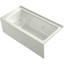 Kohler 1947-XGHRA-NY - Archer® 60'' x 30'' integral apron Heated BubbleMassage™ air bath and w