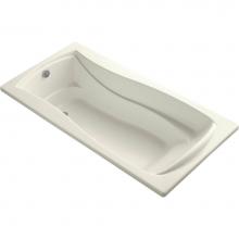 Kohler 1257-GHW-96 - Mariposa® 72-1/8'' x 36-1/8'' drop-in Heated BubbleMassage™ air bath wi