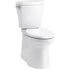 Kohler 20198-0 - Betello® ContinuousClean XT two-piece elongated toilet with skirted trapway, 1.28 gpf