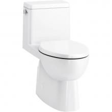Kohler 78080-0 - Reach® One-piece compact elongated toilet with skirted trapway, 1.28 gpf