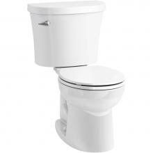 Kohler 25097-0 - Kingston™ Two-piece round-front toilet, 1.28 gpf