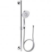 Kohler 22177-CP - Forté® 30'' four-function handshower kit, 2.5 gpm
