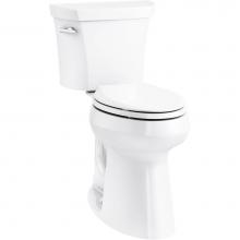 Kohler 25224-0 - Highline® Tall two-piece elongated toilet, 1.28 gpf