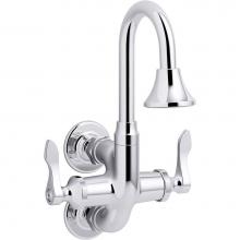 Kohler 730T70-4AR-CP - Triton® Bowe® Cannock™ Wall-mount service sink faucet, 12 gpm