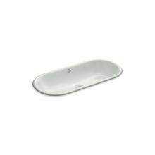 Kohler 20213-FF - Iron Plains® 33'' oval drop-in/undermount bathroom sink