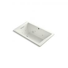 Kohler 1849-XHGH-NY - Underscore® Rectangle 60'' x 36'' Heated BubbleMassage™ air bath with w