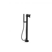 Kohler T73087-4-BL - Composed® Floor-mount bath filler trim with handshower