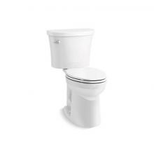 Kohler 26077-0 - Kingston™ The Complete Solution® two-piece elongated toilet, 1.28 gpf