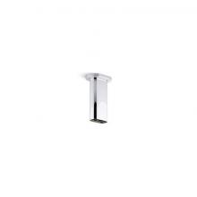 Kohler 26325-CP - Statement® 5'' ceiling-mount two-function rainhead arm and flange