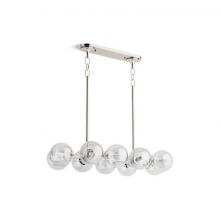 Kohler 31766-CH10-SNL - Bellera™ 38'' linear chandelier