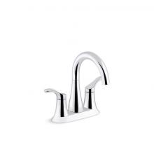 Kohler 27388-4-CP - Simplice® Centerset bathroom sink faucet, 1.2 gpm